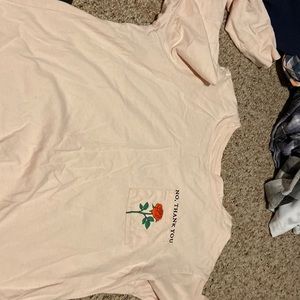 No Thank You crop top